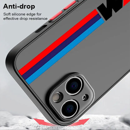 Red Blue Bars Case for iPhone