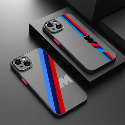 Red Blue Bars Case for iPhone