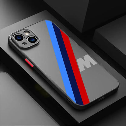 Red Blue Bars Case for iPhone