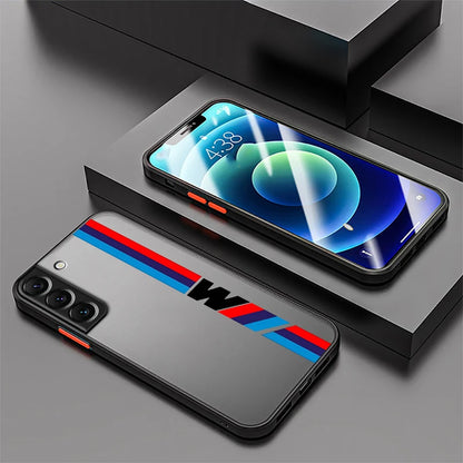 Red Blue Bars Case for Samsung Galaxy