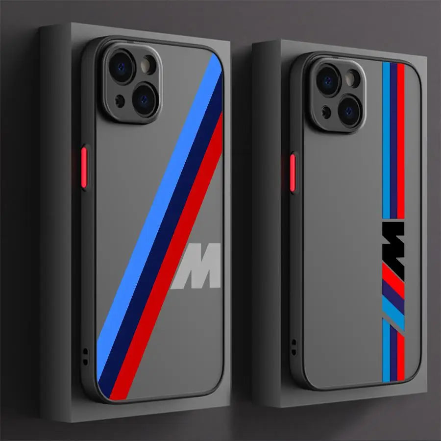 Red Blue Bars Case for iPhone