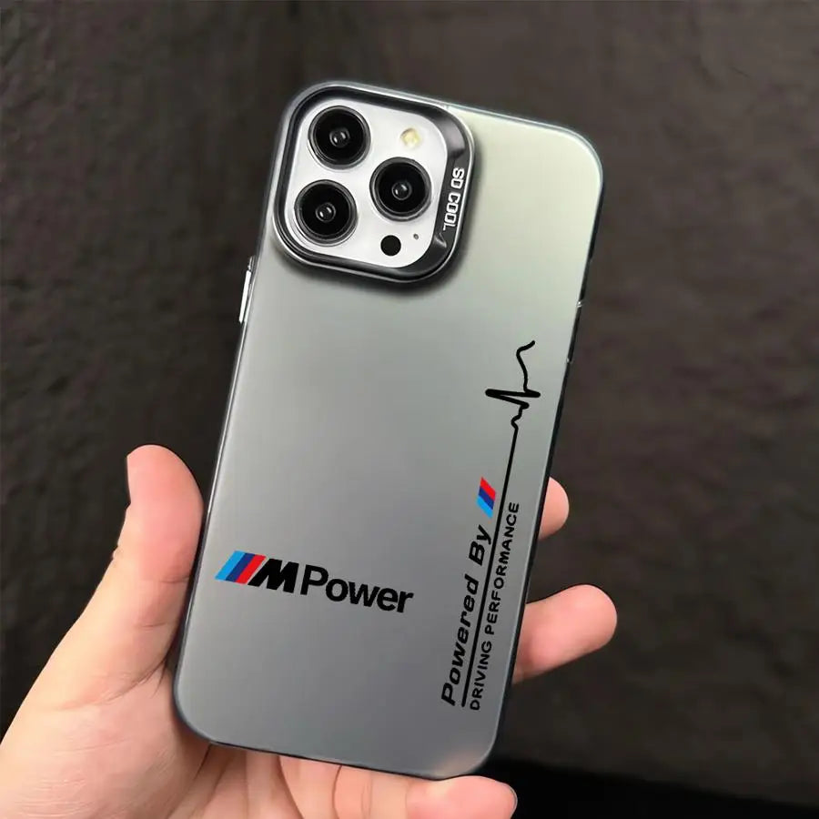 Powered M Case (Dark) for iPhone